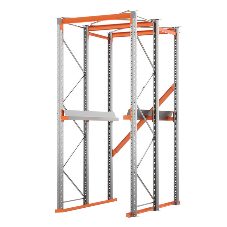 Стеллаж набивной паллетный (3000х1580х1800 мм), 1 линия, 2 яруса купить в Великом Новгороде Стеллаж набивной паллетный (3000х1580х1800 мм), 1 линия, 2 яруса купить в Великом Новгороде