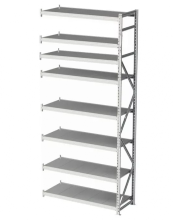 Дополнительная секция MS Profi 2500x1800x400 8 полок