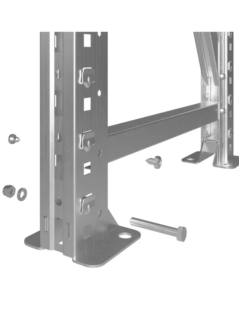 Стеллаж MS U 2500x1000x300 4 полки (300 кг, металл) купить в Великом Новгороде