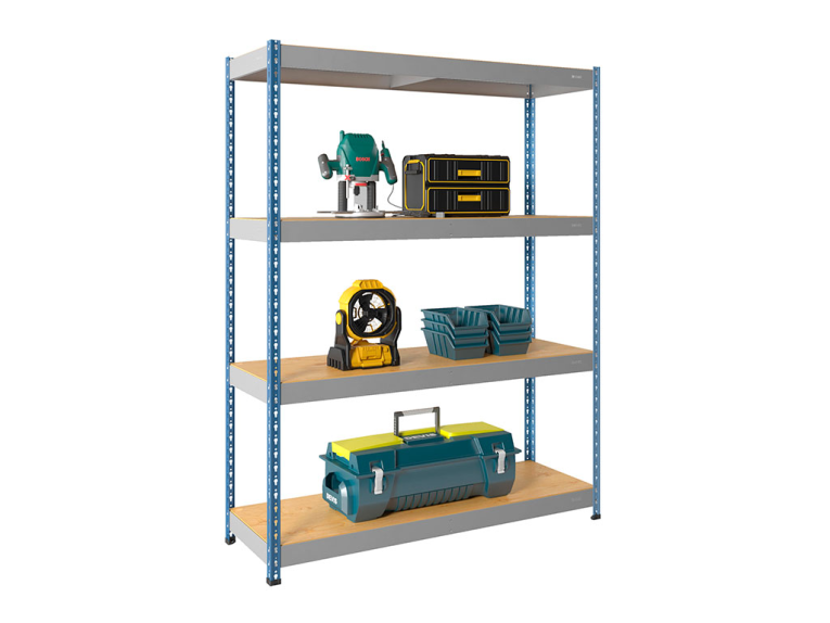 Стеллаж Практик SB 200х183х61 4 полки (фанера) купить в Великом Новгороде Стеллаж Практик SB 200х183х61 4 полки (фанера) купить в Великом Новгороде