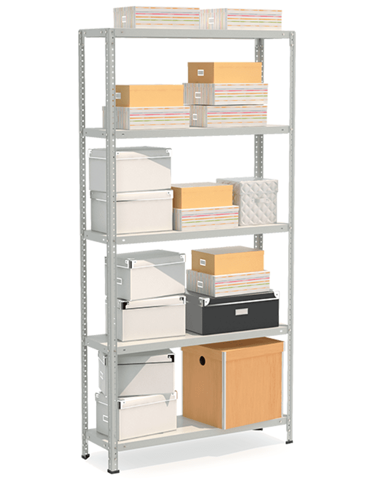 Стеллаж СТФЛ 1800x1000x400 5 полок купить в Великом Новгороде