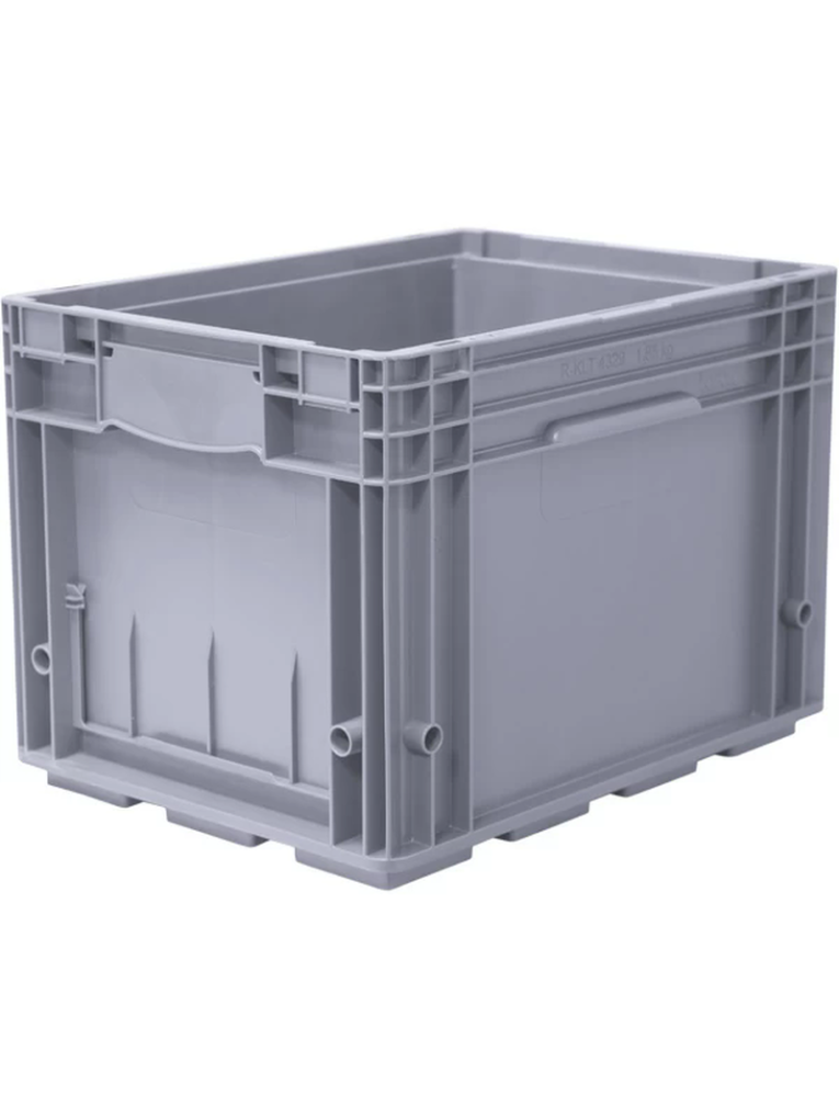 Ящик 396х297х280 4329 серый купить в Великом Новгороде Ящик 396х297х280 4329 серый купить в Великом Новгороде