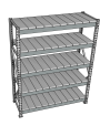 Стеллаж грузовой СГР 3000x900x500 5 полок (металл) Стеллаж грузовой СГР 3000x900x500 5 полок (металл)