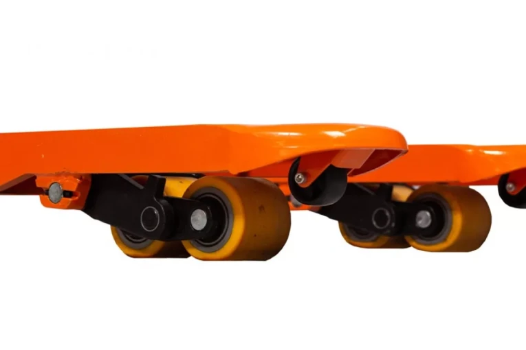 Гидравлическая тележка (рокла) ACR, 5 т, Вилы: 1150 Х 550, СибТаль, полиуретановые колеса купить в Великом Новгороде